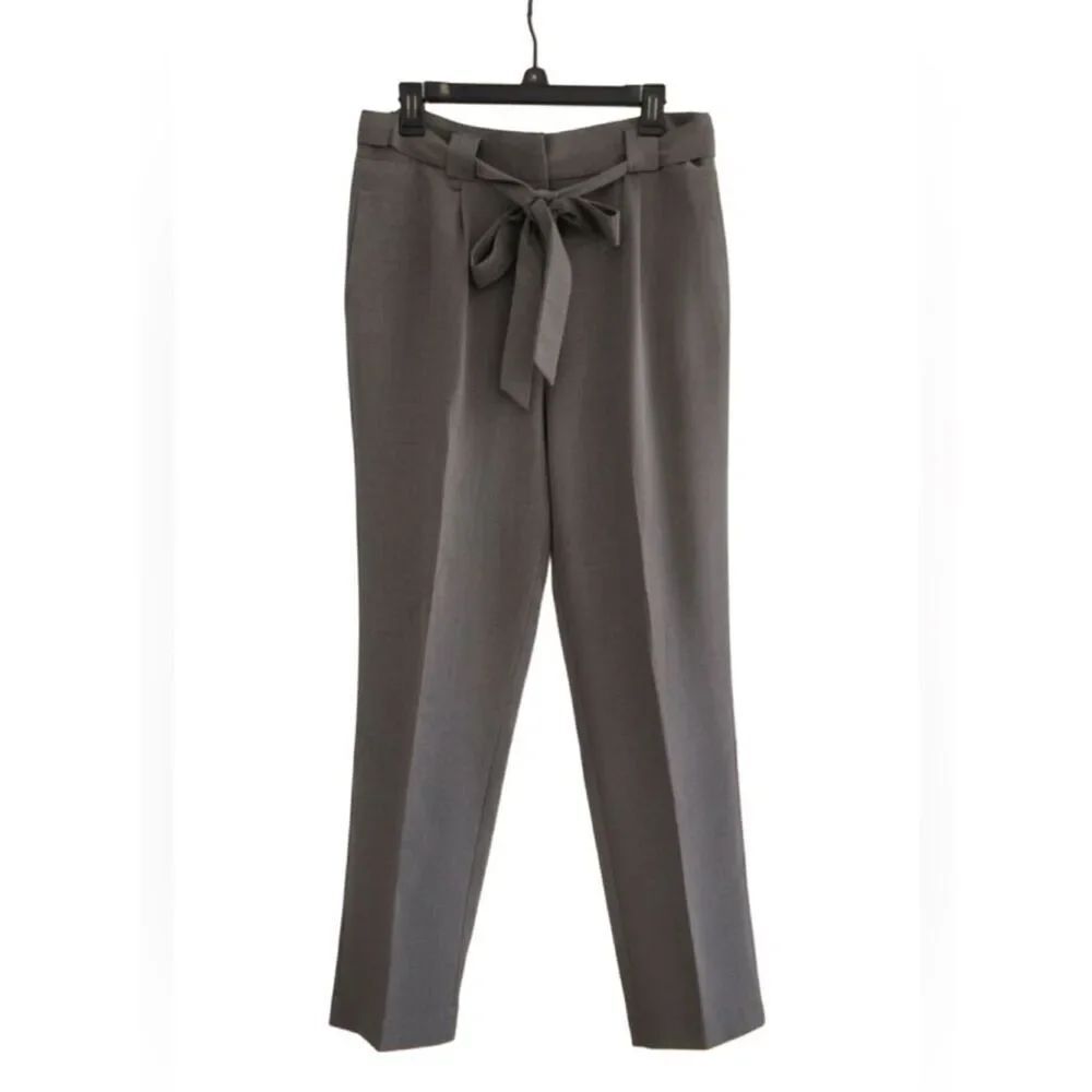 Violet and Roses - Women’s Dress Pants with tie belt. Size: 10 Color: Gray